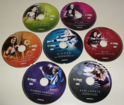 Zumba Dance Fitness Workout Dvd each Sold Separately from $11.98 