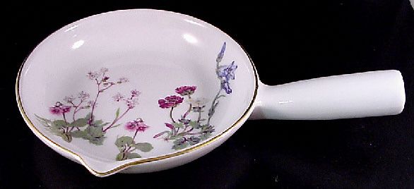 Lourioux Le Faune Wildflowers 6.5 Skillet France EUC  