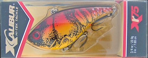 XCalibur Xr75 Rattle Bait ~ 3/4 oz ~ Toledo Gold  