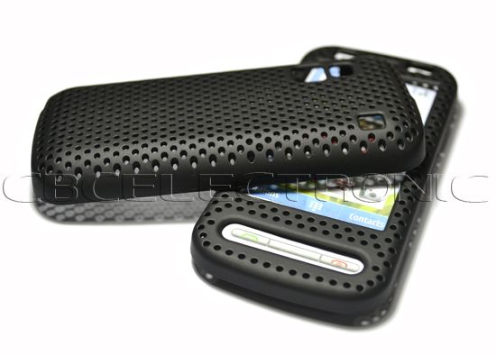 New hard case Perforated case cover for Nokia C6 00 BK  