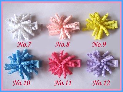 18 Girls 1.5 Corker hair bows use 1/8 ribbon 72 No.  