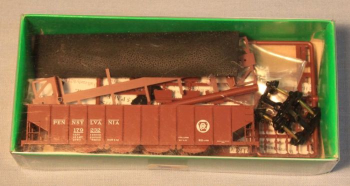 Bowser HO 56675 H 21a 4 Bay Hopper Pennsylvania PRR Road #179232 MISB 