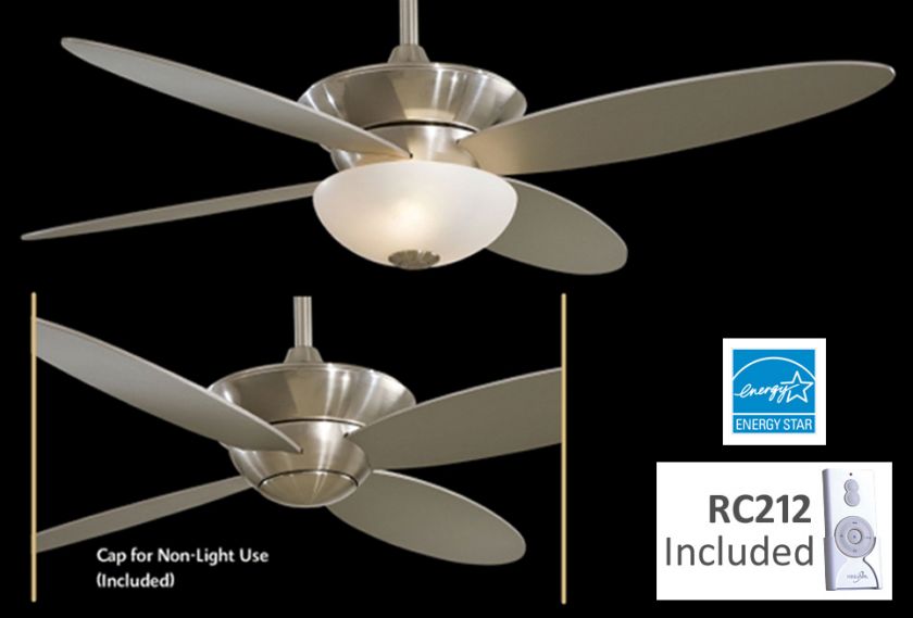 Minka Aire ZEN CONTEMPORARY MODERN CEILING FAN F514 BN  