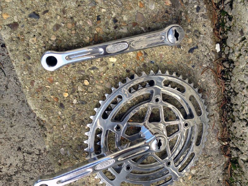 STRONGLIGHT COMPETITION 63 CRANK SET RENE HERSE ALEX SINGER  