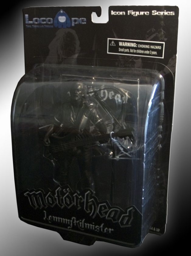 MOTORHEAD LEMMY KILMISTER 7 FIGURE   BLACK VERSION  