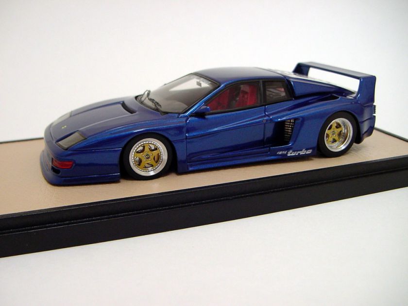 43 Make Up Ferrari Koenig Comp EVO 1000HP Dark Blue Miniwerks  