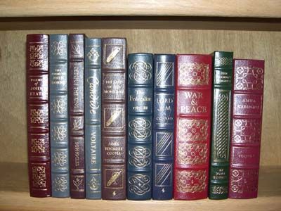 Easton Press 1ST 100 GREATEST BOOKS EVER WRITTEN   RARE  