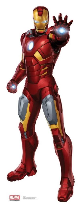   2012 MOVIE IRONMAN LIFESIZE STANDEE STAND UP LICENSED 1185  