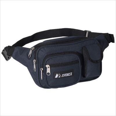 Everest 14 Multiple Pocket Fanny Pack Navy 044MDH NY 742065000273 