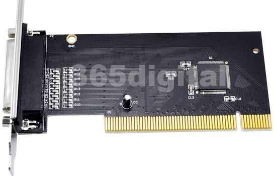 PCI IEEE 1284 Parallel Printer LPT Port I/O Card EEP  