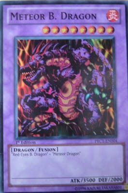 Yugioh 1x Meteor B. Dragon PRC1 EN004 Super Rare  