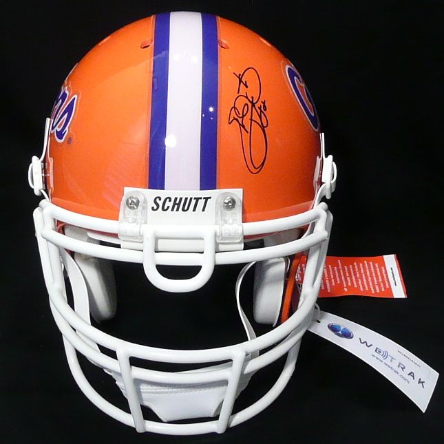 Emmitt Smith Auto FS Gators Helmet TriStar COA RARE  