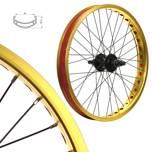 Stars Cirle BMX BIKE Wheels Wheelset Oversized 20 Inch  