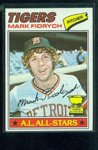 1977 TOPPS #265 MARK FIDRYCH TIGERS ROOKIE NRMT/MT 6958  