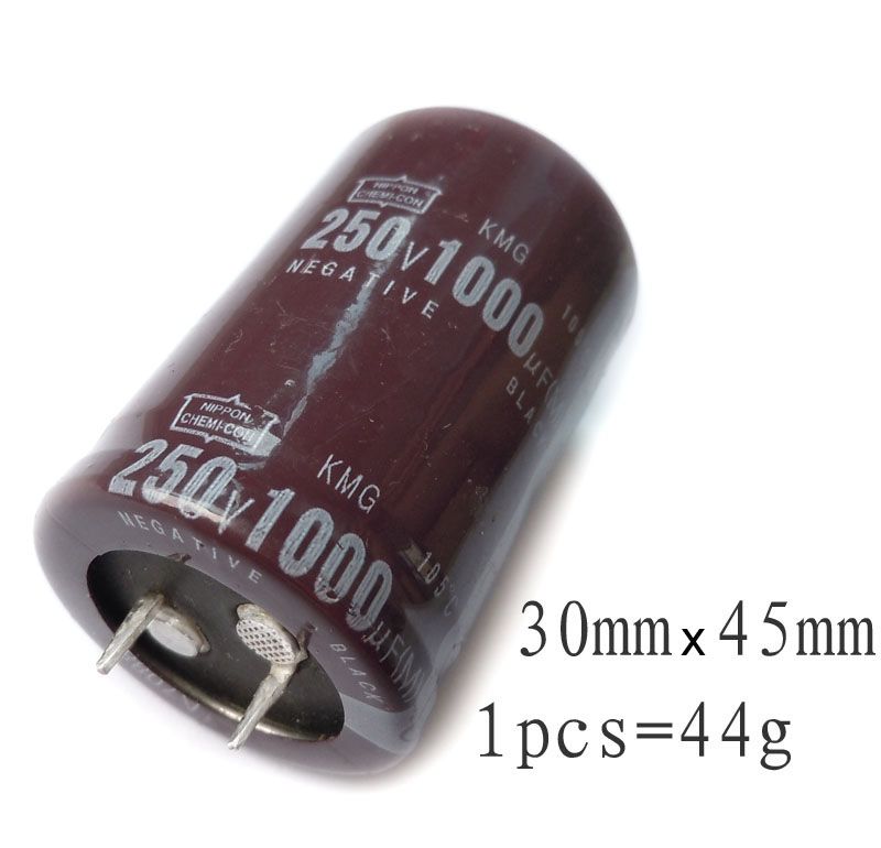 250V 1000uf Electrolytic Capacitor Radial 30x45mm x 1pc  