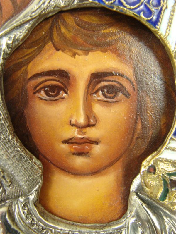 Very beautiful Russian Icon ( KAZANSKAYA P.B.)  