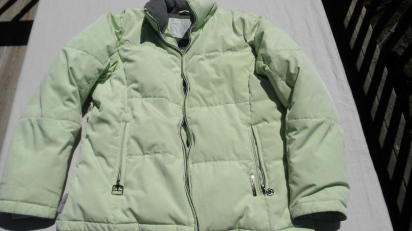 ZERO XPOSURE DOWN FEATHER WINTER COAT MISSES SIZE L EUC  