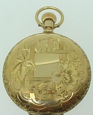 Rare Vintage 14 K Yellow Gold Waltham Pocket Watch  