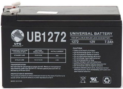 Panasonic LC R127R2P1 Battery 12V 7.2Ah NEW  