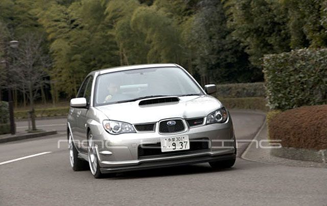 IMPREZA WRX STI 06 07 FRONT PU LIP SPOILER S204 STYLE (Urethane 