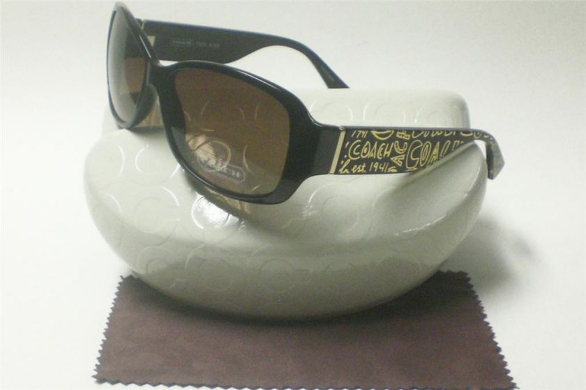 COACH S 3005 S3005 BLACK 001 SUNGLASSES AUTHENTIC  