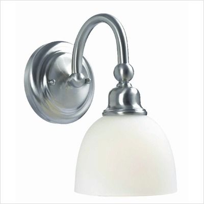   Amelia One Light Wall Sconce Satin Nickel 3531 02 897821004245  