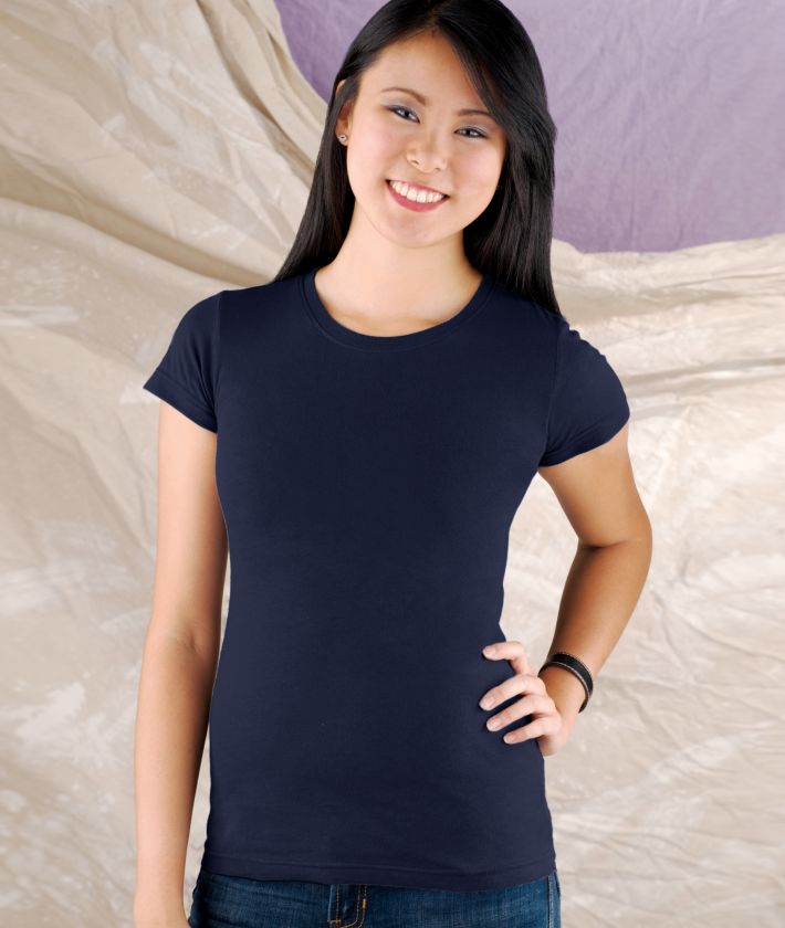 LA T Sportswear Ladies Longer Length T Shirt 3616  