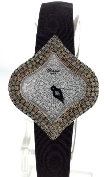 Chopard Pushkin 18k White Gold Diamond $62,000.00 Watch  