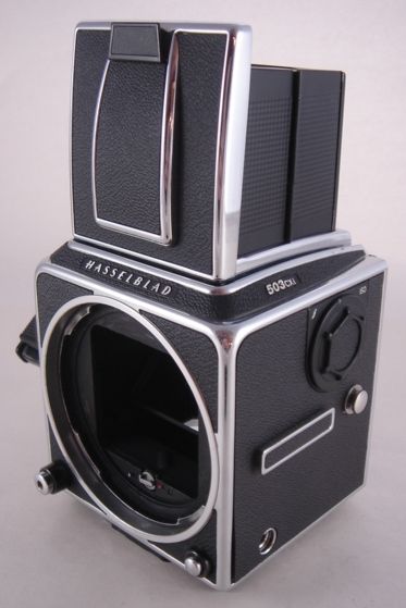 HASSELBLAD 503CXI CAMERA WLF 80MM CB T* LENS A24 BACK STRAP MINT 