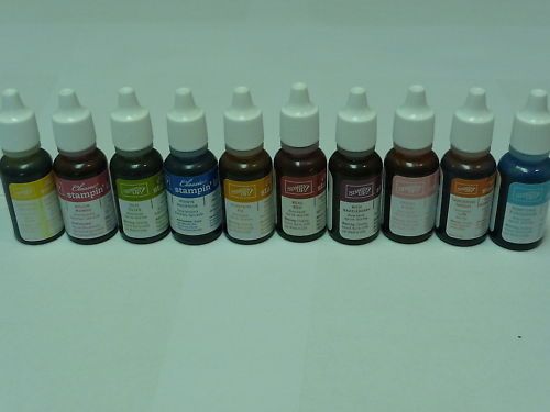 Stampin Up Ink Classic dye Refill Brand New Brights  