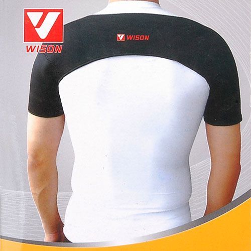 WISON Blue Black Sports Shoulder Support Brace New B  