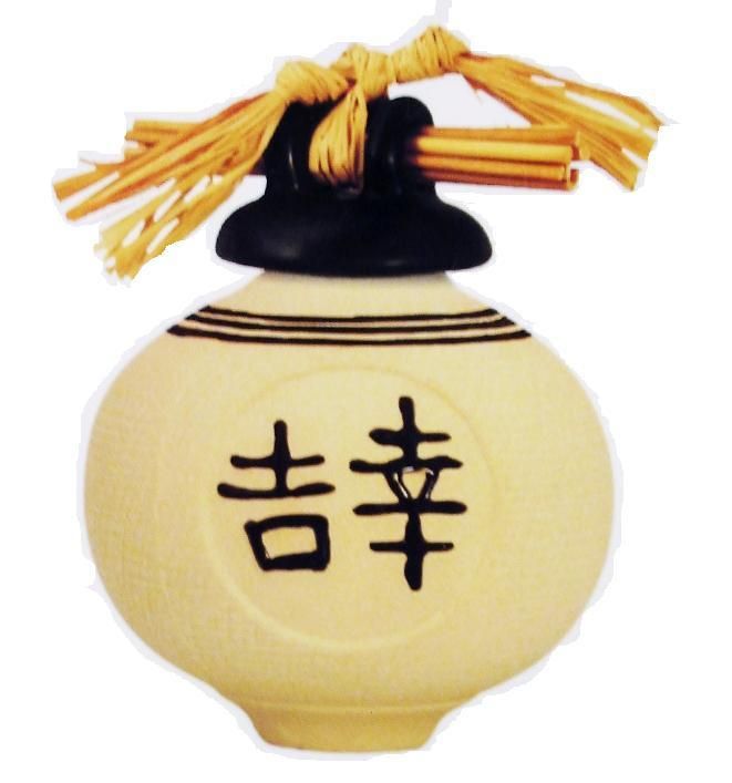 Japanese WISHING POT in Gift Box   Invite Good Fortune & Love into 