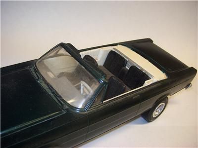 1965 FORD GALAXIE CONVERTIBLE 1/25 AMT ORIGINAL ISSUE HOT ROD DRAG 