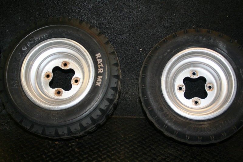 Honda 450R 450 R Stock Rear Wheels Rim Tires 450R  