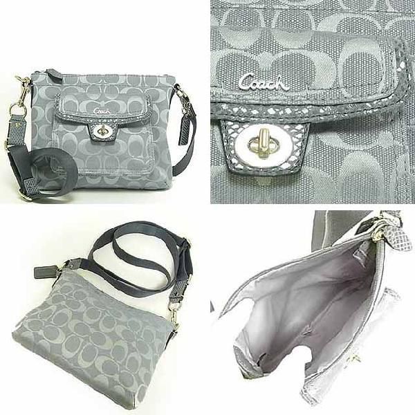   penelope messenger swingpack color silver grey size 7 5 x 8 5 x 1 5