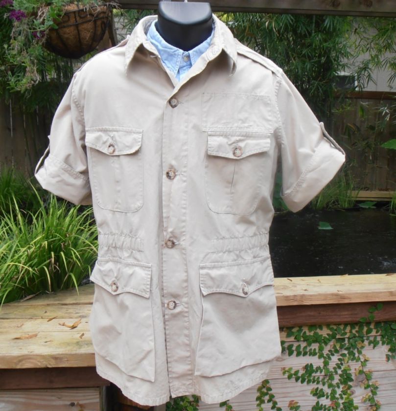 Willis & Geiger Short Sleeve HEMINGWAY JACKET ~ Very Rare, Very 