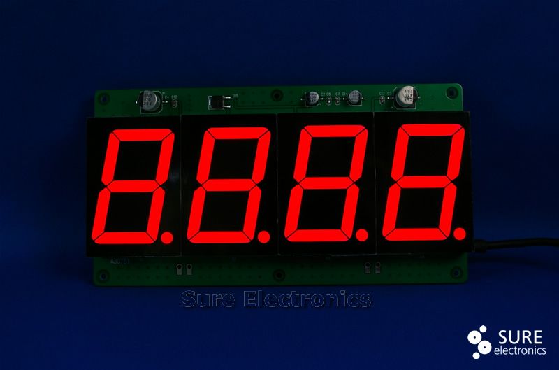 Character Height 7 segment LED 4 digit Information Board *USA 