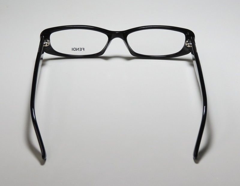 NEW FENDI 767 52 15 140 SPECTACULAR WHITE/BLACK EYEGLASSES/GLASSES 