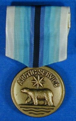 UNITED STATES COAST GUARD ARCTIC SERVICE MEDAL S9595  