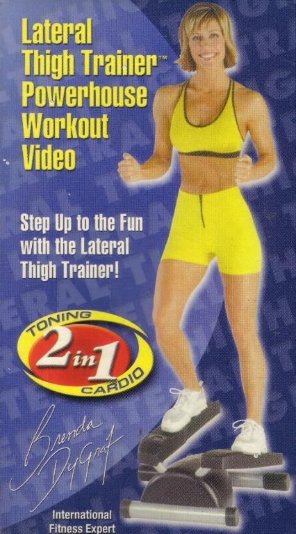 VHSLATERAL THIGH TRAINER WORKOUT BRENDA DyGRAF  