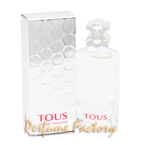 MINI PERFUME * TOUS SILVER * 0.15 oz WOMEN *NEW IN BOX  