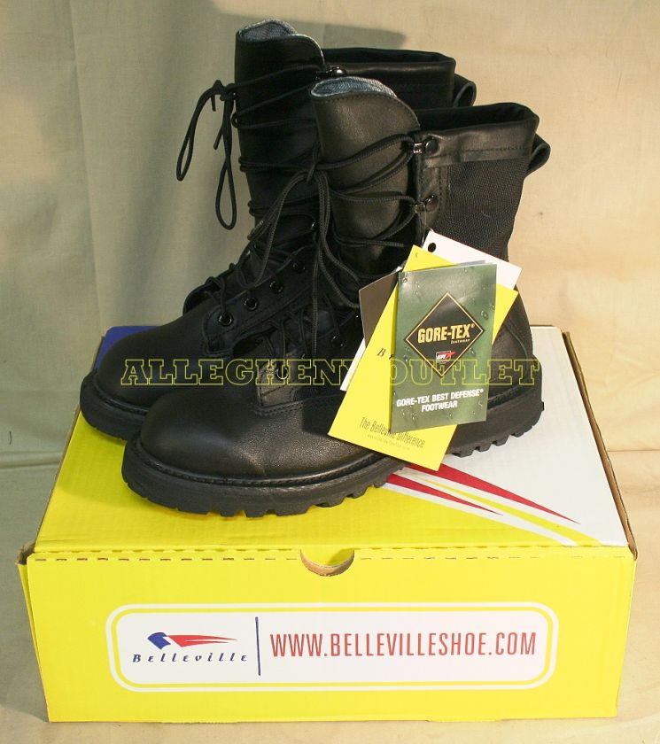 US Military WATERPROOF Black GORETEX ICB COMBAT Hunting BOOTS NIB 