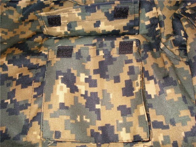 DIGITAL ARMY RUSSIAN CAMO UNIFORM SET. BDU SUIT size M  