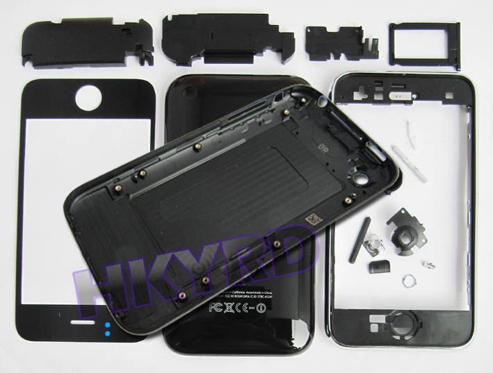 White Full Housing Cover Case Sony Ericsson W350 W350i  