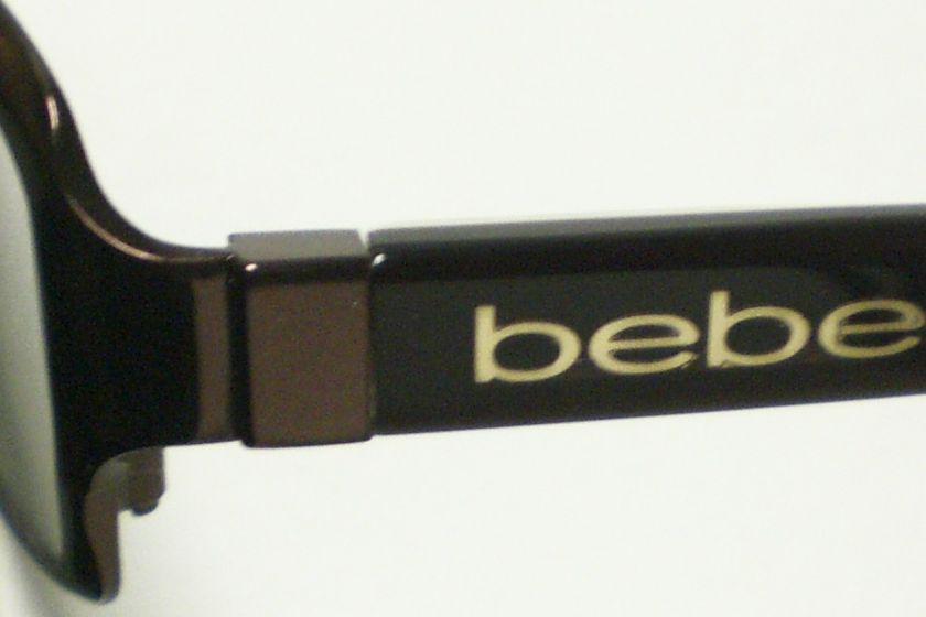 BEBE AGLOW BB5009 5009 SMOKED TOPAZ EYEGLASSES AUTH 53  