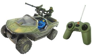 Nkok RC Halo Warthog (Puma?) w/2 figures  