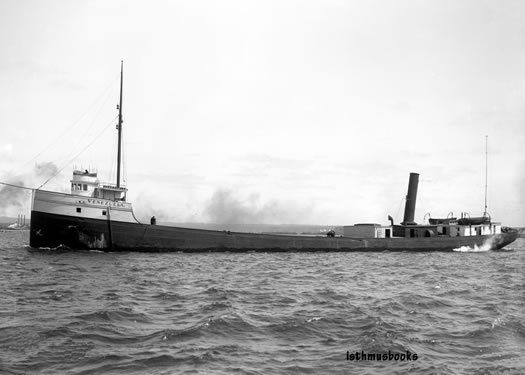 Freighter Steamship S.S. Venezuela Ship 1900 photo  