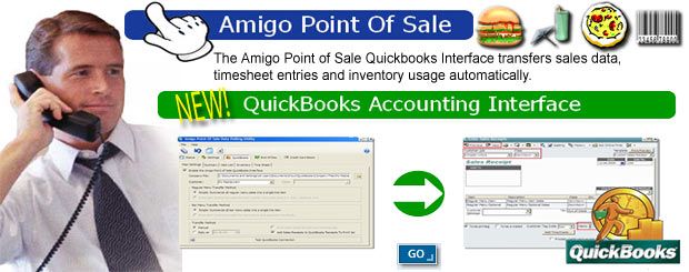 AMIGO POS SOFTWARE FOR RESTAURANT BAR PIZZA RETAIL NEW  