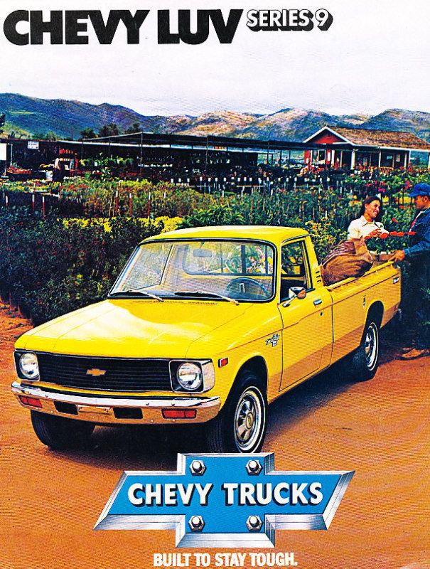 1979 Chevrolet Chevy Luv Truck Original Sales Brochure  