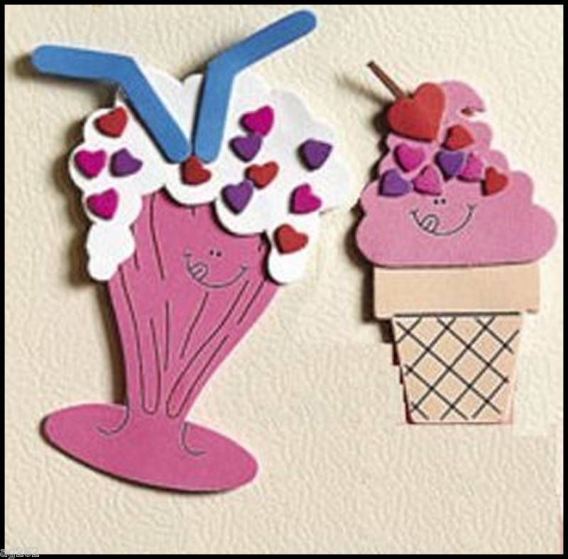 Valentine Treats Magnetic Craft Kit for Kids ABCraft  